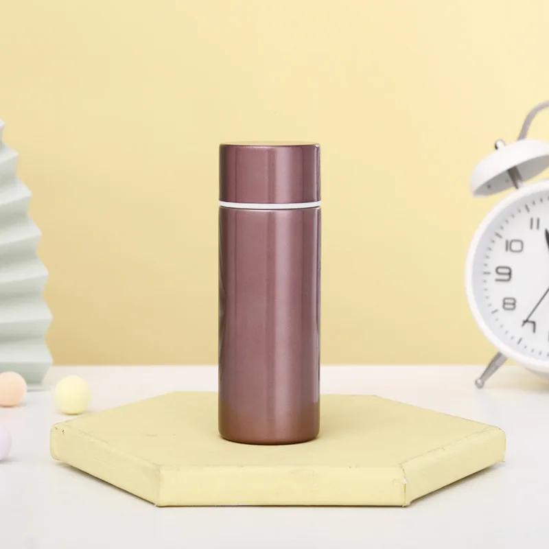 Mini Thermos Bottle Vacuum Flasks Cup Small Coffee Travel Mug 120ml Capacity Portable Stainless Steel Drink Water Bottle Thermos
