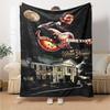 Elvis Presley Personalisierte Decke Überwurf Personalisierte Decke Langlebiger Komfort für Picknicks Wohnzimmer Sofa Nickerchen Vier Jahreszeiten Vielseitig