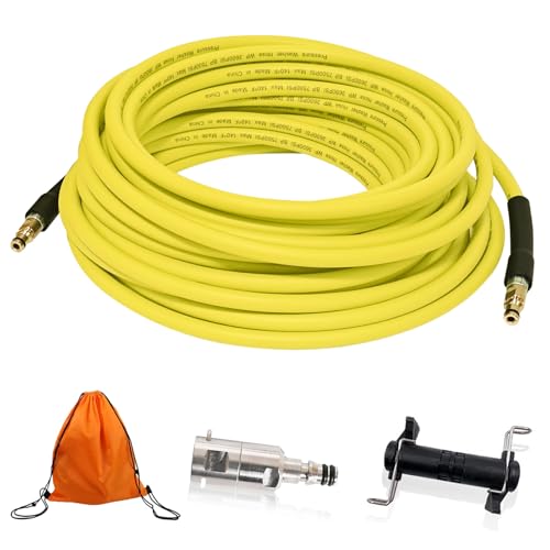 

Vipeak New Anti-Twist Kärcher Hose, Replacement for Pressure Washers, High-Pressure Washing, Pipe Cleaning Hose, Compatible with Kärcher K2, K3, K4, K