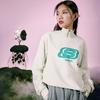 Skechers Casual Series Letter Round Neck Sweatshirt 'White Blue' Men's L322U083-0074