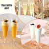30Pcs Acrylic Champagne Cups for Wedding, Anniversary, Birthday Party, Christmas Decoration Supplies Multipurpose Drink Cups