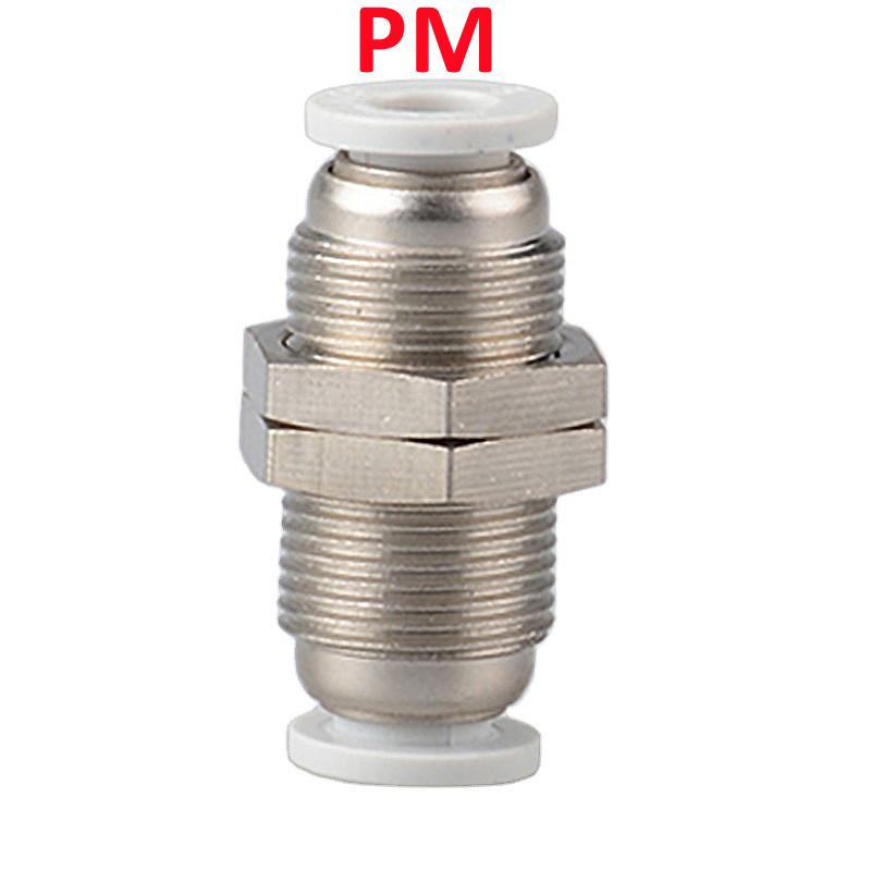 High Quality White Pneumatic Fitting Tube Connector Water Pipe Push In Hose 4/6/8/10/12/14/16mm PU PY PK PE PV SA PZA PLM SA-B