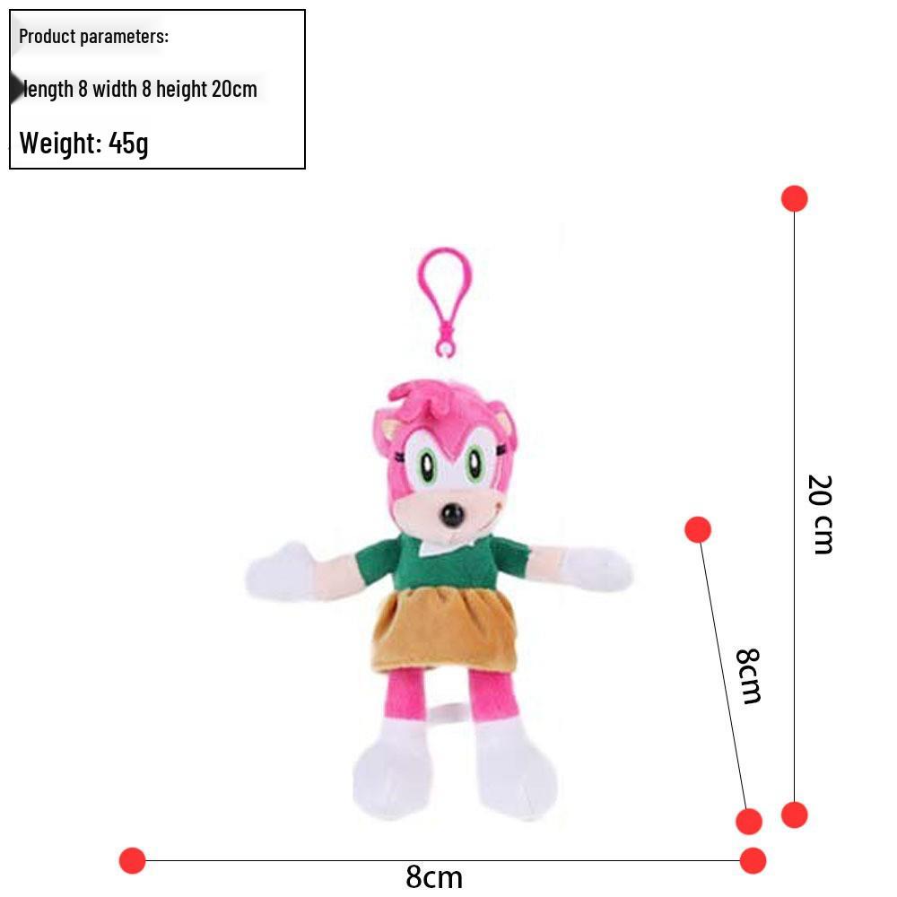 Super Sonic Tails Latająca Myszka Pluszowa Zabawka 2025