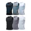 Maiou de compresie Tricou de sală Fără mâneci Uscare rapidă Îmbrăcăminte sportivă Vestă Fitness Bodybuilding Top pentru antrenament Musculatură