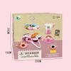 Pretend Play Toys Children's Play HouseToys Simulation Coffee Snack Afternoon Tea Set