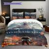 Attack Titan Epic Battle Set Bedding 1 Duvet Cover 2 Pillowcase Without Core Duvet Cover And Pillowcase Christmas Birthday Gift