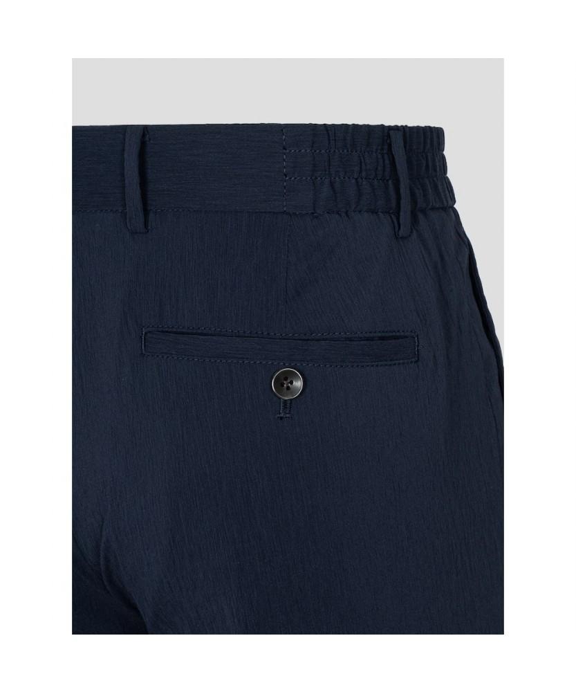 GLXY (GALAXY LIFESTYLE) Glxy [Galaxy Lifestyle][Sammu Clothing] Lightweight Crease Slacks Navy