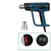 Hot Air Gun Portable Temperature Control Heat Shrink Film Baking Gun Industrial Digital Display High Power Handheld Hot Air Gun