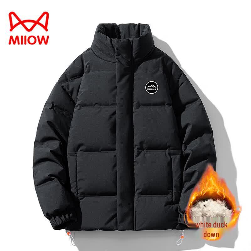 Mao Ren Men s Winter Loose-Fit Duck Down Jacket XL