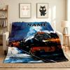 Custom Name Magic Quest Flannel Blanket Throw Blanket Soft Warm Sofa Bed home Decor Unique Gift