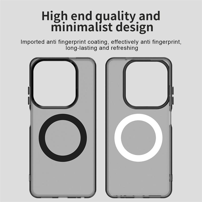 Magnetic Adsorption Wireless Charge Cover For Infinix Smart 8 Transparent Case For Infinix Smart 8 Case For Infinix Smart 8 Case