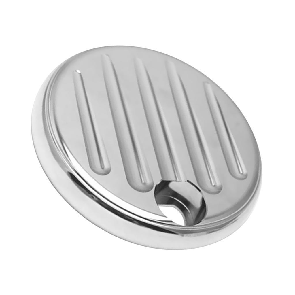 Buy Fuel Gas Door Cover For Harley Touring Electra Glide 200813 Silver