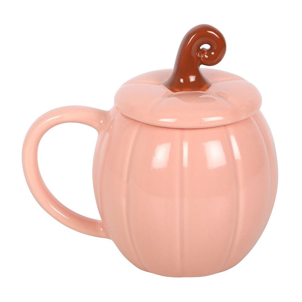 Something Different Pumpkin Lidded Mug