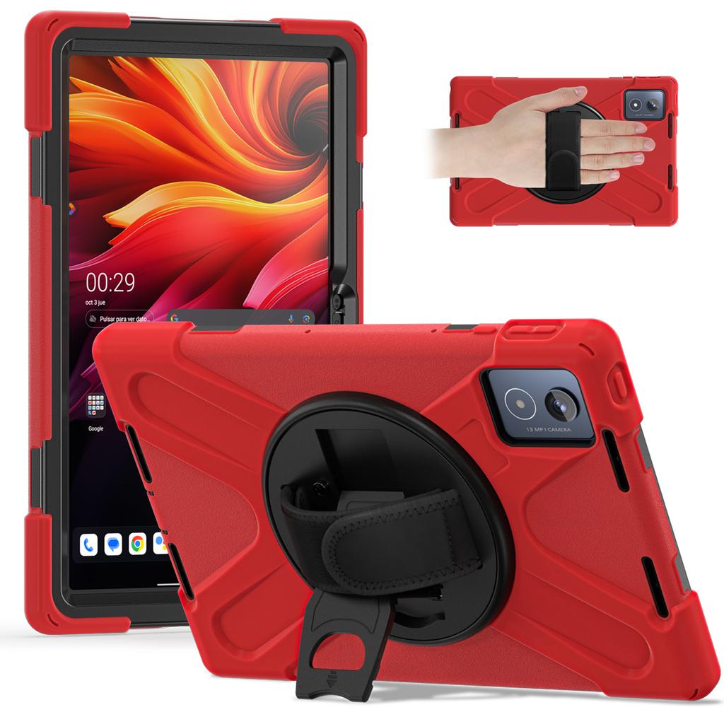 For Lenovo Tab K11 Plus/Zhaoyang K11 B352FU,TB230XC Case Kickstand PC+Silicone Tablet Cover