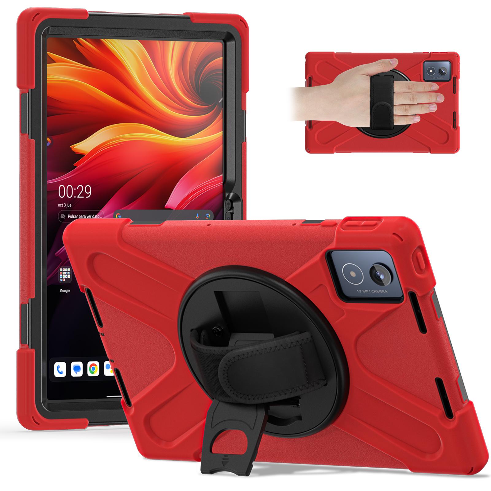 Чехол-подставка для Lenovo Tab K11 Plus/Zhaoyang K11 B352FU, TB230XC, PC + Силикон D