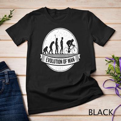 Funny Racer Road Racing Bike Evolution Cyclist T-Shirt Unisex T-shirt