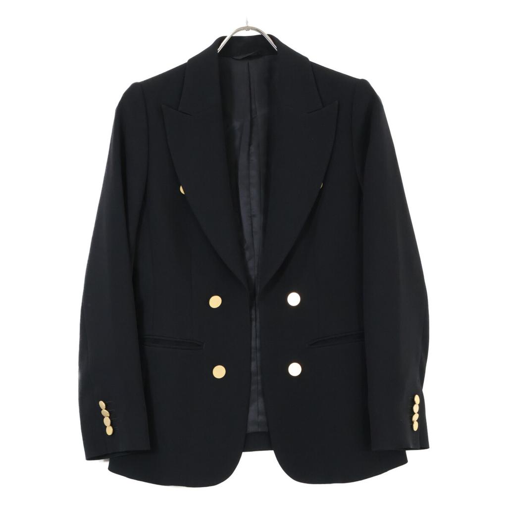 Martinique [l'heritage] Black W/E Double Cross Peak Lapel Jacket Jacket Not Written blackUsed