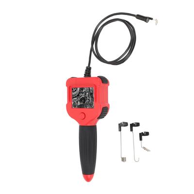 Handheld Borescope Camera 2.4in LCD Screen 8 LED Light IP67 Waterproof 3.28ft Cable 8mm Lens