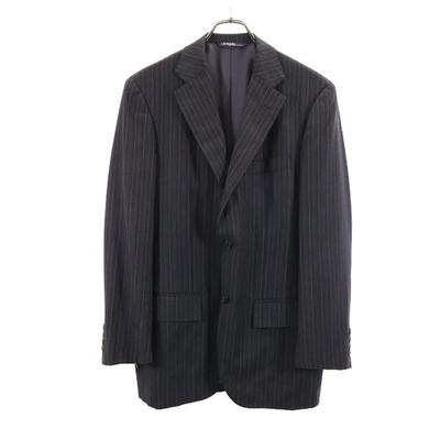 Polo by Ralph Lauren Made In Japan Wool Stripe Long Sleeve Tailored Jacket Men's Used