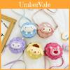 Adorable Plush Crossbody Bag For Kids Charming Cartoon Bear Design In Multiple Colors