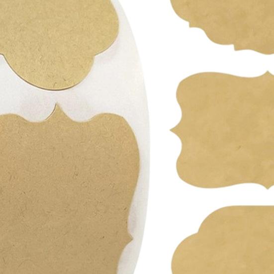Office Organization Sticker Supplies Blank Label Stickers, Self?Adhesive Gift Tag Stickers 250 Labels Per Roll, Assorted Round for Handmade