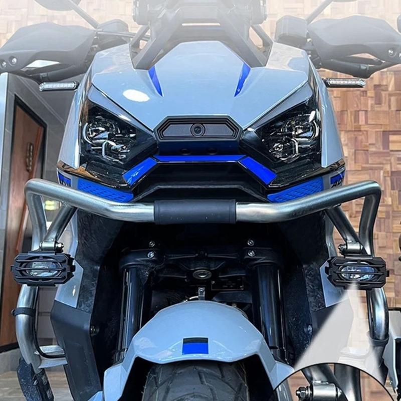 Foglight Lamp Cover for ZONTES 368G Motorcycle LED Fog Light Protectors Guard Impact Resistant Cover Easy Installation