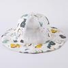 Children's Summer Mesh Sun Hat - Large Brim Fisherman Style for Boys and Girls