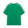 Li Ning Fashion Breathable Letter Round Neck Pullover Short Sleeve T-Shirt Unisex Tops Cool-Pine-Green AHSUD29-3