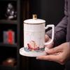Fangran S-818 Dragon Design Ceramic Mug