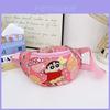 Cartoon Childrens Coin Purse With Crayon Shin Chan And Nene Print Designs For Elementary Kids