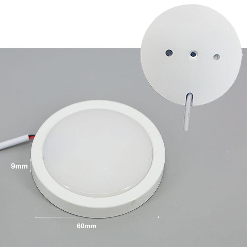 6cm USB 5V LED 3W Unterschrankleuchte Schrank Vitrine Regal Theke Dimmbare Beleuchtung Wohnwagen Wohnmobil Spot Innenlampe