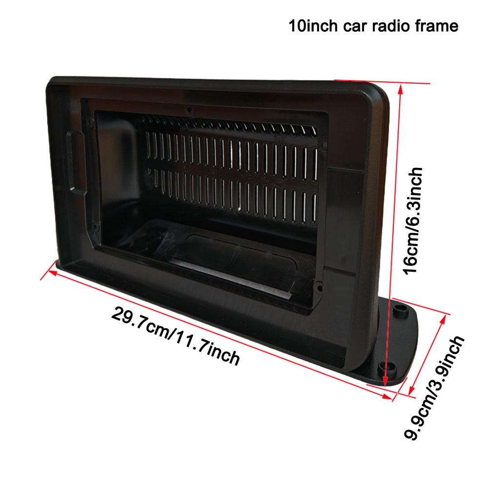 

9“10” 12.3 Universal Android 2 Double Din Car Radio Fascia For old Car Truck Stereo Panel Dash Mounting Frame Trim Kit Face
