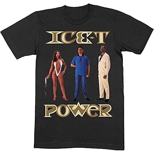 Ice-T T Shirt Power Album Cover Logo Rap Official Mens Black M XL