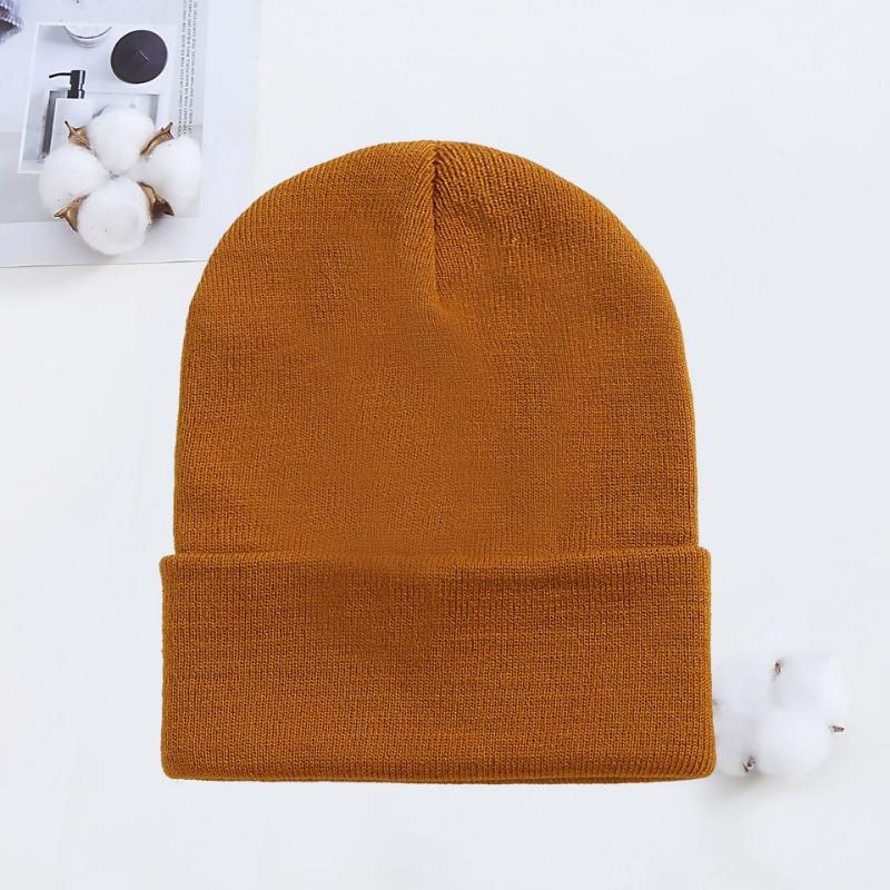 Knitted hats Versatile cold-proof autumn and winter hats Women's wool hats Knitted hats Men's