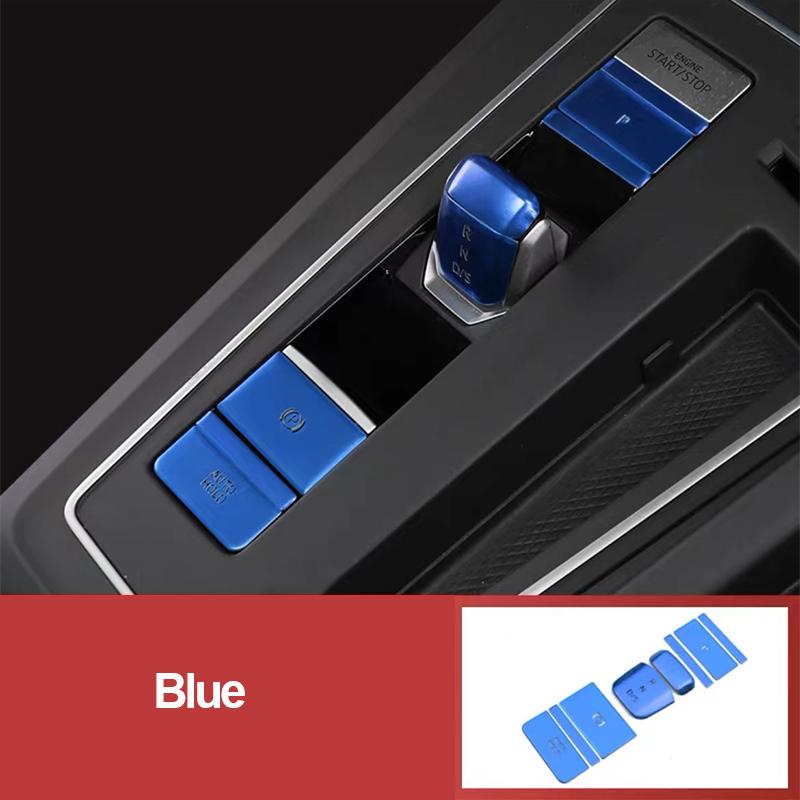 Pentru VW Golf 8 MK8 Rline R GTI 2022 Buton schimbător de viteze pentru interiorul mașinii Frână de mână Buton de menținere automată Buton P comutator Trim bandă autocolant