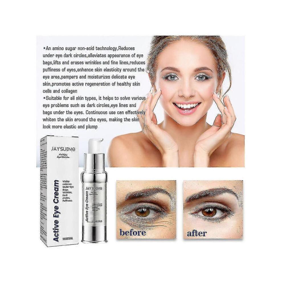 3x Instant Firm Eye Cream Eye Lifting Eye Bag Removal Wrinkle Removal Dark Circle Remover Eyes Skin Beauty Care