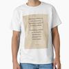Owing Yourself Is True Wisdom - Lao Tzu Quote - Literature - Typewriter Print 3 - Vintage Classic T-Shirt
