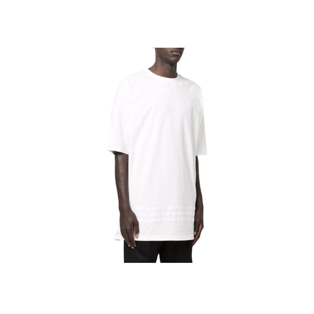 Y-3 CH1 Oversized Stripes Tee Core White Men Tops HG6090