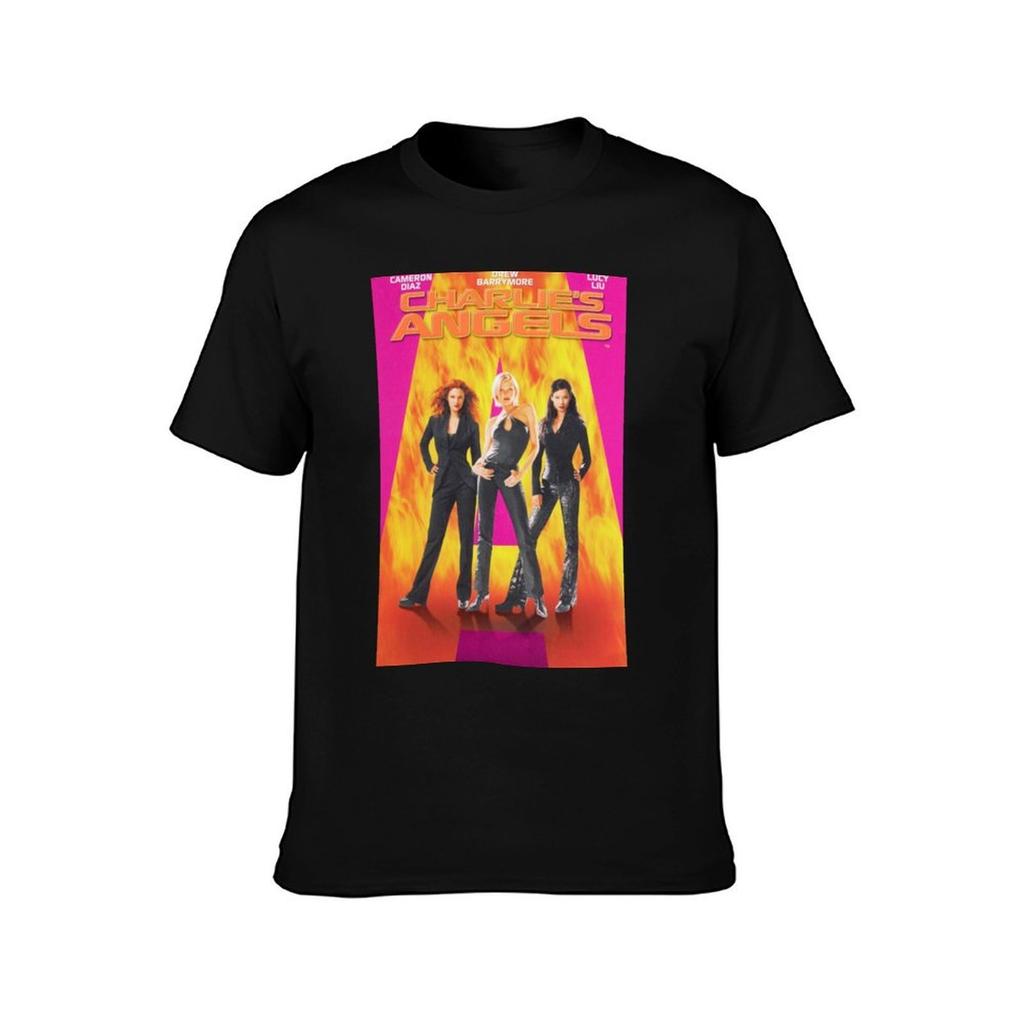 T-shirt Poster Charlie's Angels T-shirt Grafica Semplice