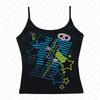 Camisetas para Bebé Tops Y2k Chica Anime Basura Y2k 2000s Emo Camisetas para Mujer Ropa Estética Ropa de Mujer Gótico 90s Ropa Vintage