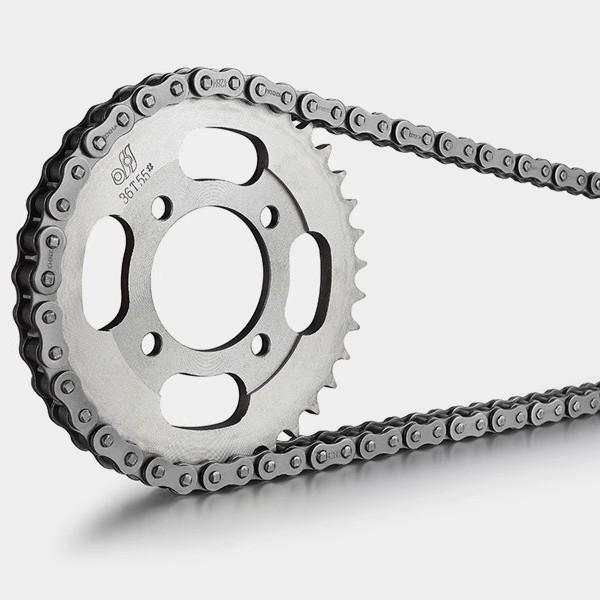 Donghua Industrial Transmission Chain: Single/Double Roller, Manganese Steel, Large Pitch Precision Roller Chain.