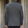 Men's Wool Blend Business Casual Blazer