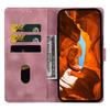 For Xiaomi Redmi Note 14 5G Leather Case Imprinted Checkered Pattern Wallet Stand Flip Phone Cover