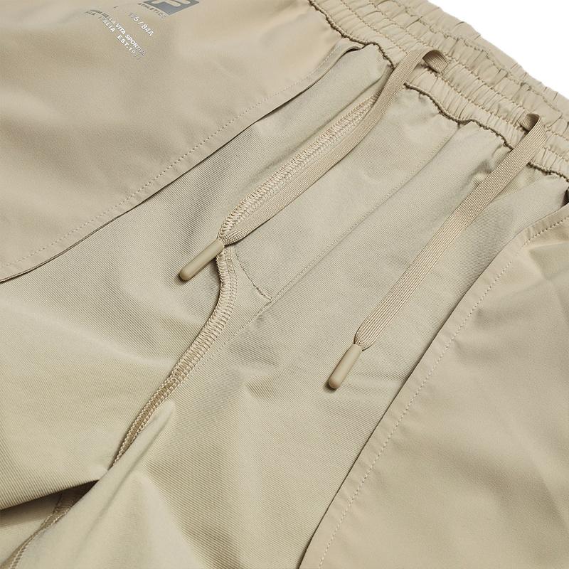 Fila Fitness Series Mountain Style Outdoor Comfortable Versatile Fashion Simple Casual Pants Men Bottoms Squirrel-Khaki A11M621809FBG
