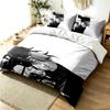 Black Butler 3pc Duvet Cover Set Simple Modern Bedding Set Wrinkle Resistant Soft Fabric All Season Use a perfect gift