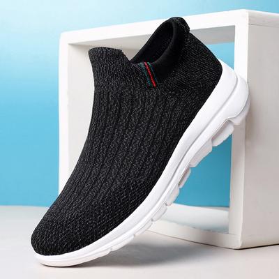 Erkek Moda Trendi Nefes Alabilen Flyknit Ayakkabılar Yürüyüş Ayakkabıları Açık Hava Sporları ve Eğlence Ayakkabıları Turizm Yürüyüş Çorapları Ayakkabılar