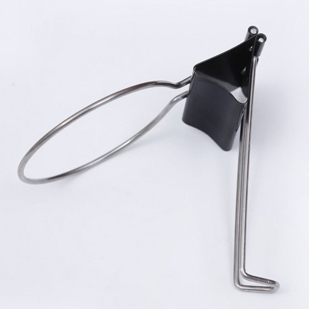 Metal Desktop Side Water Cup Shelf Tableside Storage Rack Coffee Drink Cup Holder