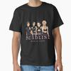 Mode d'été 2026 T-shirt tendance Hommes Femmes Haut Vintage BLACKPINK ‘Go’ Photo de Groupe Line Art_ T-shirt Classique pour Sal