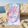 Video Game Honkai Star Cyrene Beach Towel For Beaches Yoga Studios Gyms Hot Springs Swimming Pools And Picnics