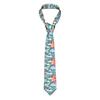[Chioee] Business Necktie, Japanese Style, Crane and Cherry Blossom Pattern, Cute, Stylish, Popular, Easy To Tie, Washable, Cool Biz Style,